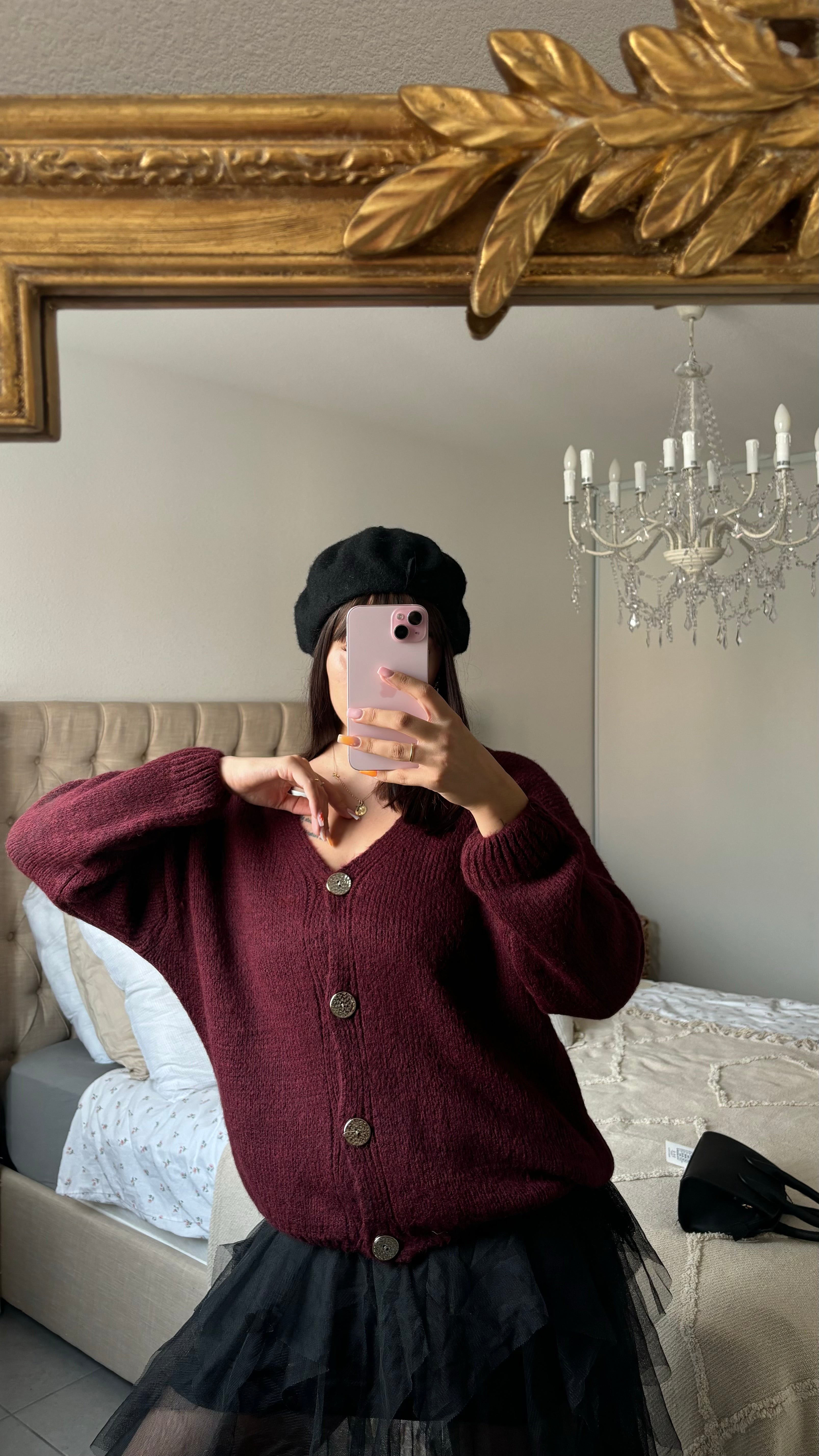 Pull cardigan pumkin