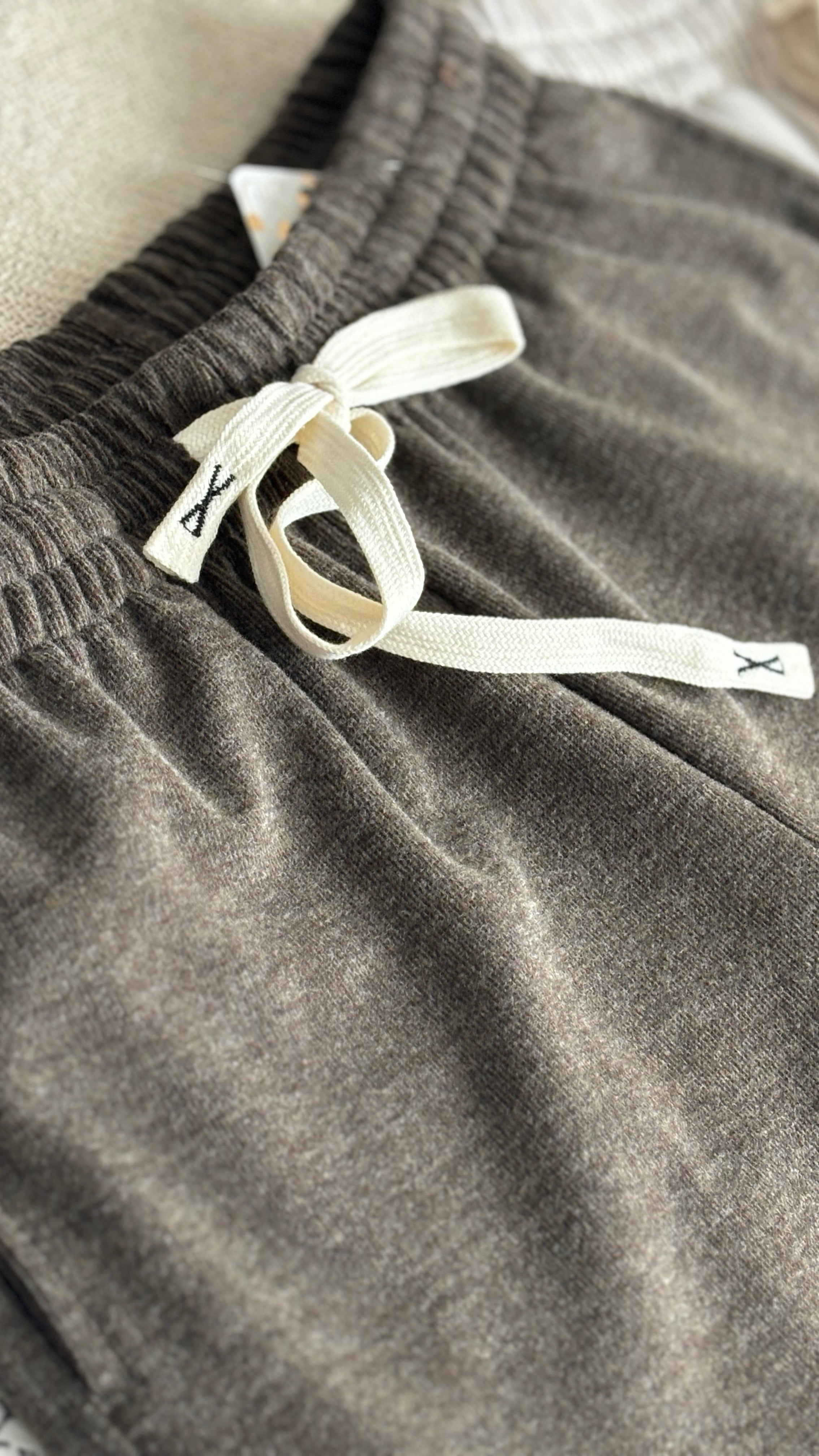 Pantalon large style jogging