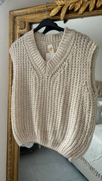 Pull sans manche
