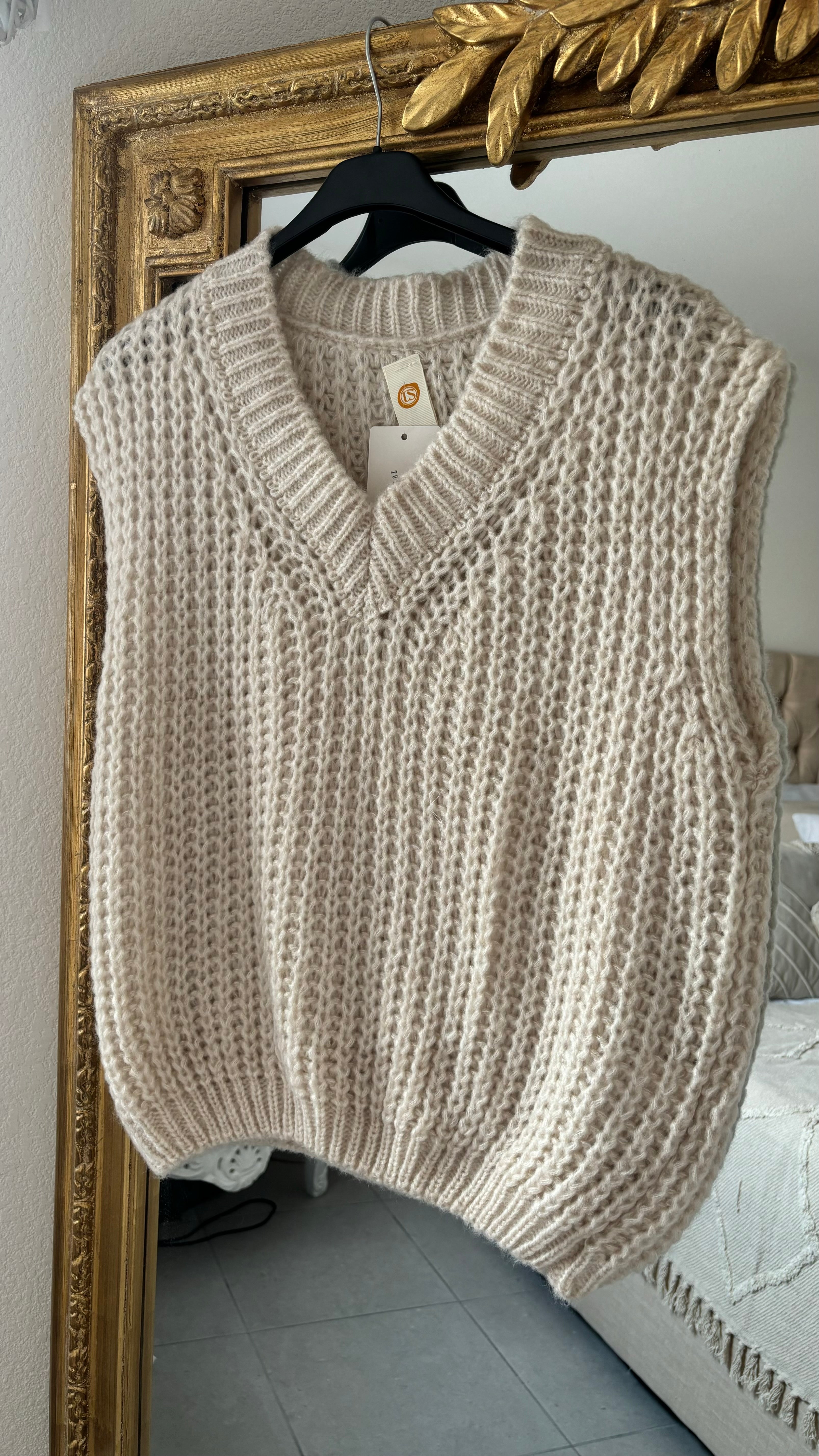 Pull sans manche